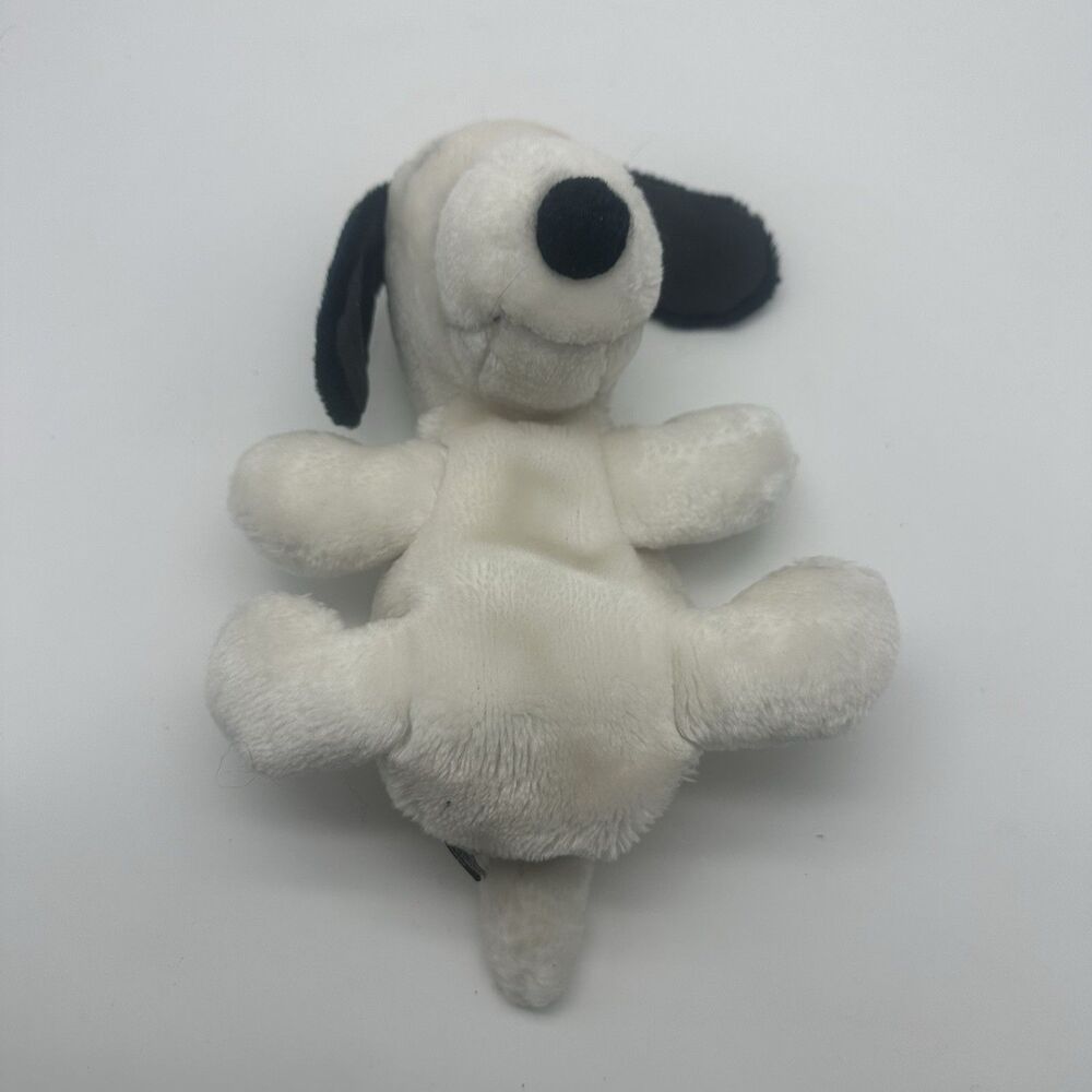 Vintage Snoopy Pajama Bag 1968 1969 Peanuts Plush Zipper Back United Feature